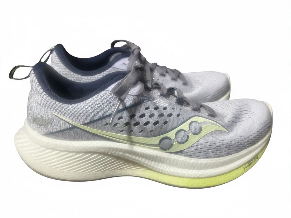 Saucony Women's Ride 17 Iris Navy Size 8.5 PwrRun+ FormFit Athletic Running Shoe